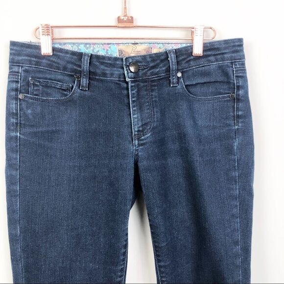 PAIGE | Skyline Skinny Dark Denim Jeans Women’s Size 27 (4) - Picture 2 of 7